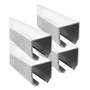 Kit 4 Pz Riel Superior 3 Mts U21 P/carretillas Veker Aluminio