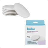 Kit 6 Protetor Seios Absorvente Amamentação Lavável Buba