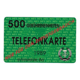 Raro Cartão Telefônico Da Antiga Alemanha Oriental Ddr 1989