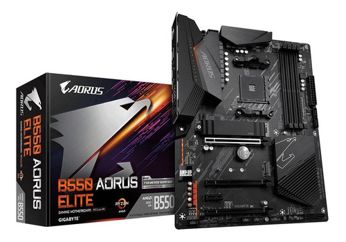 Tarjeta Madre Gigabyte B550 Aorus Elite Am4 Ryzen 3ra Gen