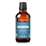 Aceite De Eucalipto Orgánico Cliganic, 60 Ml, 100% Puro Y Na