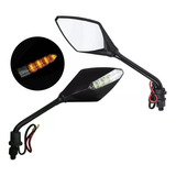 Espejos Tunning Giros Leds Motomel Motard 200