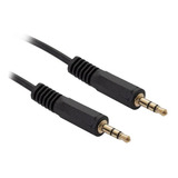 Cable Auxiliar 3.5mm Hp 3 Metros Black -
