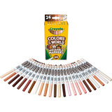 Crayola Marcadores Colors Of The World 24 Pz