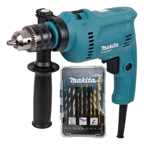 Rotomartillo Makita M0801b 5/8 A 1/2 +kit De Brocas + Regalo