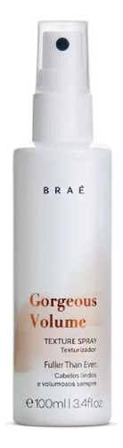 Spray Texturizador Braé Gorgeous Volume De 100ml 100g