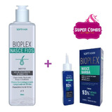 Combo Softhair Shampoo+tônico Bioplex Nasce Fios E Barba 