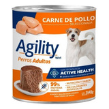 Agility Para Perro Adulto De Pollo En Lata De 340gr X 6un 