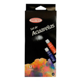 Set Acuarela Artel 12 Colores 