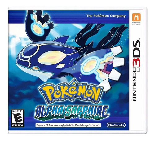 Pokémon Alpha Sapphire  Standard Edition Nintendo 3ds Físico