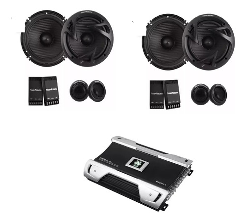 Amplificador Atomic Krypton 4+set De Medios Ef-60c 