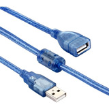 Cable Alargue Prolongador Usb Macho-hembra 10 Mts Metros