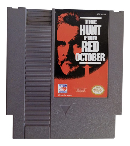 The Hunt For Red October Nintendo Nes Original 