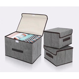 Cajas Organizadoras De Ropa Set X3 Pzas