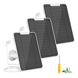 Panel Solar Premium Compatible Con Google Nest Cam, 5w, Ip65