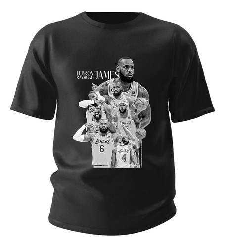 Camisa Basica Lebron James Moments Nba King James Basquete 