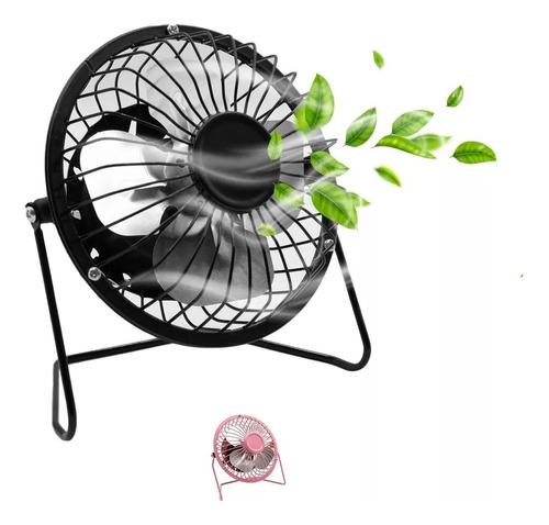 Ventilador De Escritorio Mini Abanico Pequeño Portátil