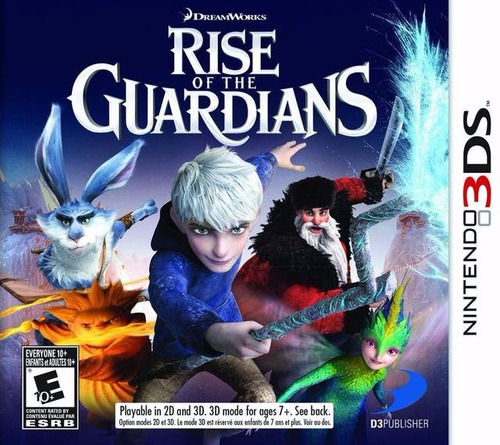 Rise Of The Guardians Fisico Nuevo Nintendo 3ds Dakmor