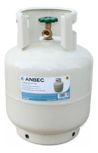 Tanque De Gas Lp Vacio Marca Anbec De 10kg Cilindro Portátil