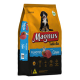 Ração Magnus Cães Filhotes Sabor Carne 20kg