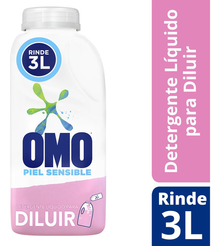 Omo Detergente Líquido Hipoalergénico Para Diluir 500ml