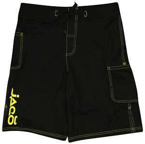 Hybrid Training Shorts Jaco Talla 30 Negro Amarillo 