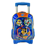 Mochila Paw Patrol Con Ruedas Original Ruz Primaria