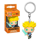 Funko Pop Llavero Trunks Super Saiyan Con Espada Dragon Ball Color Super Saiyan Trunks With Sword / Dragon Ball Super