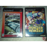 Games Para Ps2 , Hunter, Need For Speed, Originais, Japones