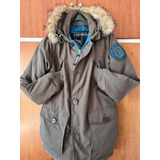 Campera Pluma Parka Expedicion Superdry  Japan Nieve 