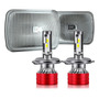 7-inch Redondo Faro Viene Con Bombillas 6000k Led H4 9003