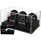 Bcw Deluxe Acrílico 5 Hockey Puck Display - 1 Pantalla Por