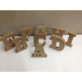 4 Letras 15cm + 18 Letras 10cm- Mdf 15mm