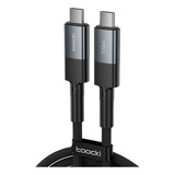 Cabo De Dados Toocki C To C 240w Usb4.0 40gbps De 1 Metro