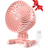 Aaolin Ventilador De Escritorio Usb, Ventilador De Mesa Con