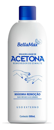 Base Removedor Natural Para Esmalte Base 500ml Aroma Max