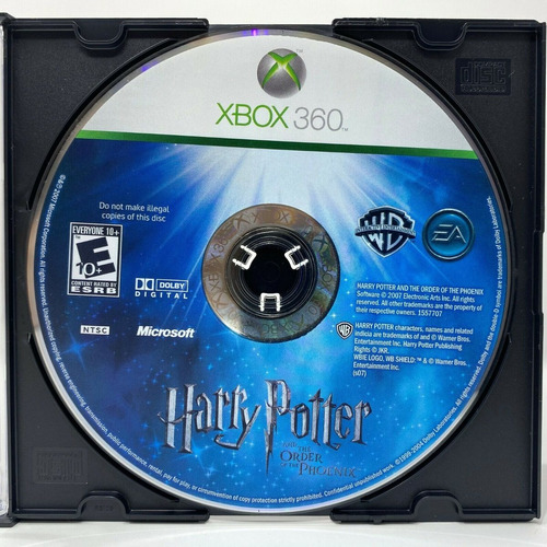 Harry Potter Order The Phoenix Xbox 360 Usado Blakhelmet E C