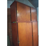 Placard Vestidor Madera Última Oferta Completo 6pt Corrediza