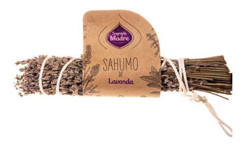 Sahumo Lavanda Natural Sagrada Madre