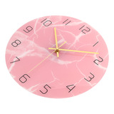 Innovador Reloj De Pared Rosa Acrílico Con Impresión Uv Para