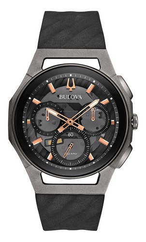 Relógio Bulova Curv Titanium Safira Precisionist 98a162 