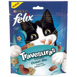 Premio Gato Snack Felix Travesuras Camaron Salmón Atun60g Np