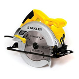Serra Circular Elétrica Stanley Stsc1718 185mm 1700w Amarela 60hz 127v