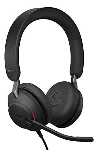 Jabra Evolve2 40 Ms Auriculares Con Cable, Usb-c, Estéreo, Y