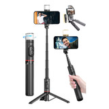 Estabilizador Celular Gimbal Selfie Stick Tripode Mando Luz