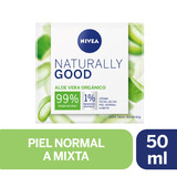 Nivea Naturally Good Crema Facial Aloe Vera 50ml Tipo De Piel Piel Normal A Mixta