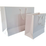 Bolsa De Cartulina Chica - Blanca X 25u