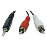 Adaptador Y-stereo 3,5mm A 2 Rca Tripp Lite P314-006, 6 Pies