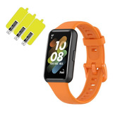 Pulsera De Repuesto Para Huawei Band 7 + 3 Protectores