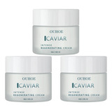 3×crema Facial Revitalizante Caviar Essence, Hidratante Reaf